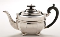 Lot 569 - A George V teapot, by The Northern Goldsmiths...