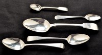 Lot 632 - A William IV tablespoon, by Mary Chawner,...