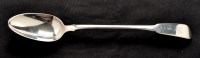 Lot 633 - A George III gravy spoon, by William Eley &...