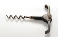 Lot 674 - A George V corkscrew, by Reid & Sons, London...