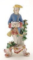 Lot 1093 - Bow figure of Winter, modelled as a young man...