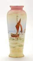 Lot 1148 - Royal Doulton 'marine' vase, of ovoid form...