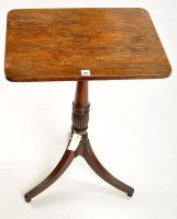 Lot 1412 - A 19th Century rosewood occasional table with...