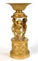 Lot 1501 - A fine Continental ormolu centrepiece, the...