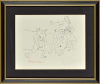 Lot 21 - Pablo Picasso (Spanish 1881-1973) MAN WITH...
