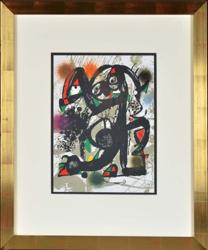 Lot 51 - Joan Miro (Spanish 1893-1983) PLATE III FROM...