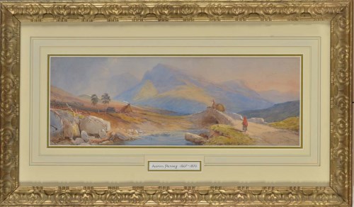 Lot 208 - Aaron Penley (1807-1870) A LANDSCAPE IN...