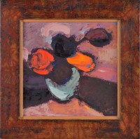 Lot 258 - Christopher Wood, RSW (1961-) ''FLOWER GROUP...
