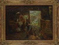 Lot 327 - Ralph Hedley, RBA (1848-1913) ''THE...