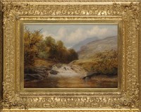 Lot 339 - George Vicat Cole, RA (1833-1893) ''A MOUNTAIN...