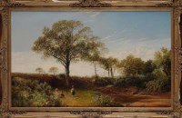 Lot 369 - David Payne (1844-1891) CHILDREN AT A...