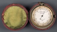 Lot 384 - A 19th Century pocket barometer, by 'Casella,...