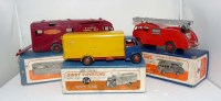 Lot 390 - A Dinky Toys Fire Engine, 555, red and silver...