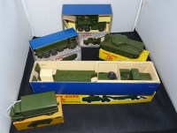 Lot 392 - A Dinky Supertoys Tank Transporter, 660, green,...