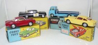 Lot 393 - Four boxed Corgi Toys vehicles, to include: a...