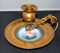 Lot 446 - An early 20th Century ormolu and Sevres style...