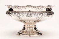 Lot 531 - A George V fruit bowl, by Atkin Bros.,...