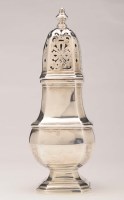 Lot 541 - A George V caster, by Reid & Sons, London 1914,...