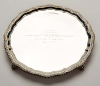 Lot 555 - A George V letter tray, by E.S. & Co.,...