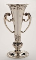 Lot 564 - An Edwardian two-handled vase, by Finnigans,...