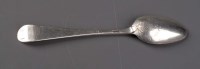 Lot 585 - A George III picture-back teaspoon, possibly...