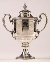 Lot 600 - A Victorian two-handled presentation cup, by...