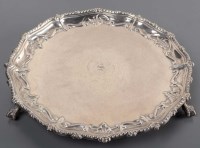 Lot 626 - A Victorian salver, by Martin, Hall & Co.,...