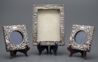 Lot 627 - A pair of late Victorian photograph frames, by...