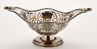 Lot 632 - An Edwardian bon bon dish, by Nathan & Hayes,...