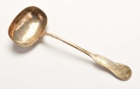 Lot 688 - An Austro-Hungarian 800 standard sauce ladle,...