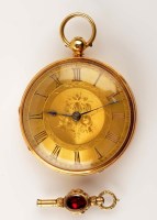 Lot 731 - A mid 19th Century gentleman's 18ct. open...