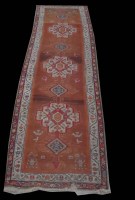 Lot 1175 - An early 20th Century Turkish runner,...