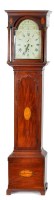 Lot 1185 - An early 19th Century inlaid mahogany longcase...
