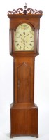 Lot 1197 - An early 19th Century oak longcase clock, the...