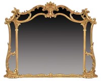 Lot 1325 - A 19th Century gilt frame rococo design...