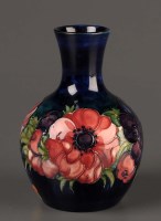 Lot 124 - Walter Moorcroft: an anemone vase of baluster...