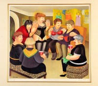 Lot 217 - After Beryl Cook (1926-) ''LINGERIE PARTY''...