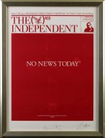 Lot 232 - Damien Hirst (b1966-) ''NO NEWS TODAY (THE RED...