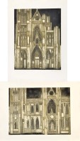 Lot 253 - Valerie Thornton (1931-1991) ''CATHEDRAL'' AND...