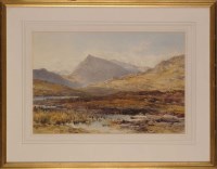 Lot 319 - John Syer (1815-1885) ''MOUNTAIN LANDSCAPE IN...