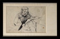 Lot 382 - Robert Oscar Lenkiewicz (1941-2002) ''PIERRE...