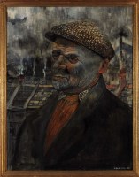 Lot 415 - Lesley-Ann Gorton (20th Century) ''THE MINER''...