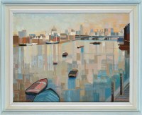 Lot 432 - Anthony Proctor (1913-1993) ''THE CITY FROM...