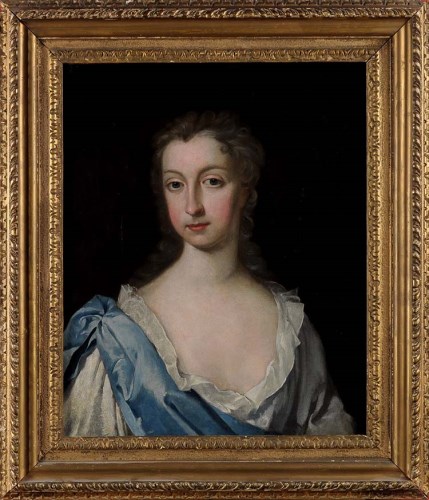 Lot 449 - Manner of Sir Peter Lely (1618-1680) A BUST...