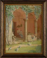 Lot 458 - Thomas Bowman Garvie (1859-1944) ''IL PORTICO,...