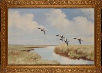 Lot 468 - Wilfrid Bailey (20th Century) A FENLAND SCENE...