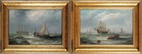 Lot 506 - William Rogers (19th Century) BUSY SHIPPING...