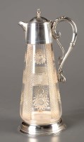 Lot 662 - An early 20th Century claret jug, by Elkington...