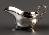 Lot 681 - An Edward VIII sauce boat, by Reid & Sons,...