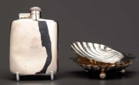 Lot 689 - A pair of George V butter dishes, by Reid &...